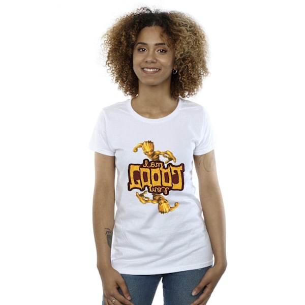 Marvel Dam/Kvinnor Guardians Of The Galaxy Groot Inverted Gra White M