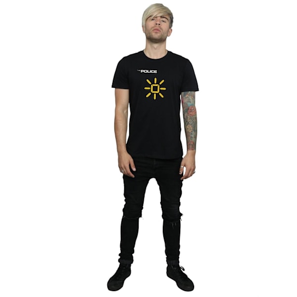 The Police Mens Invisible Sun T-Shirt M Svart Black M