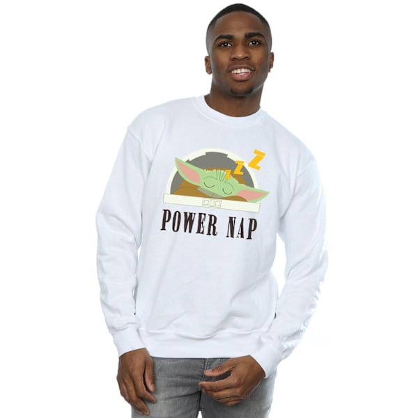 Star Wars The Mandalorian Power Nap Barn Sweatshirt 4XL W White 4XL