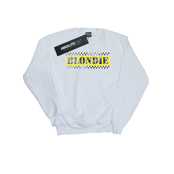 Blondie Mens Taxi 74 Sweatshirt M Vit White M