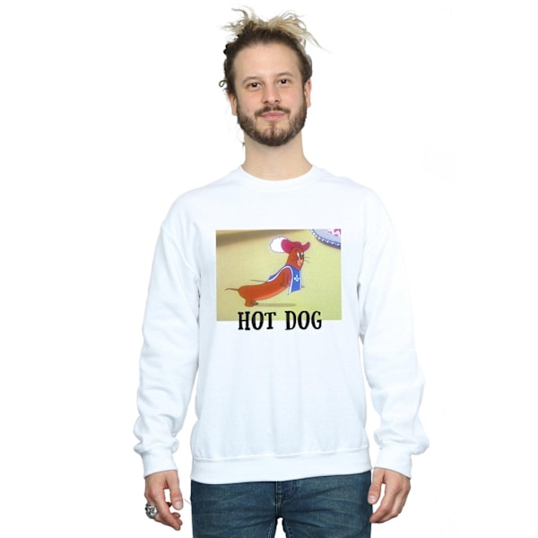 Tom And Jerry Herr Sweatshirt L Vit White L