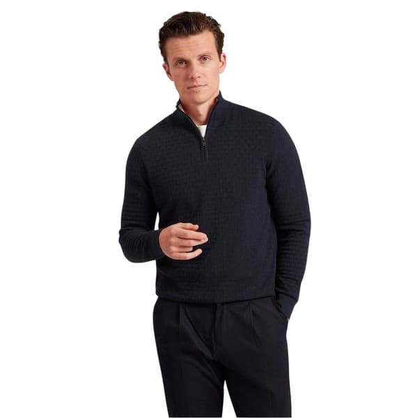 Ted Baker Herrtröja Topp L Marinblå Navy L