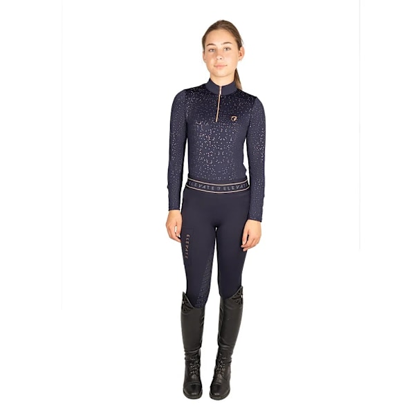 Hy Girls Elevate Allure Baslager Topp 13-14 År Marinblå/Roséguld Navy/Rose Gold 13-14 Years