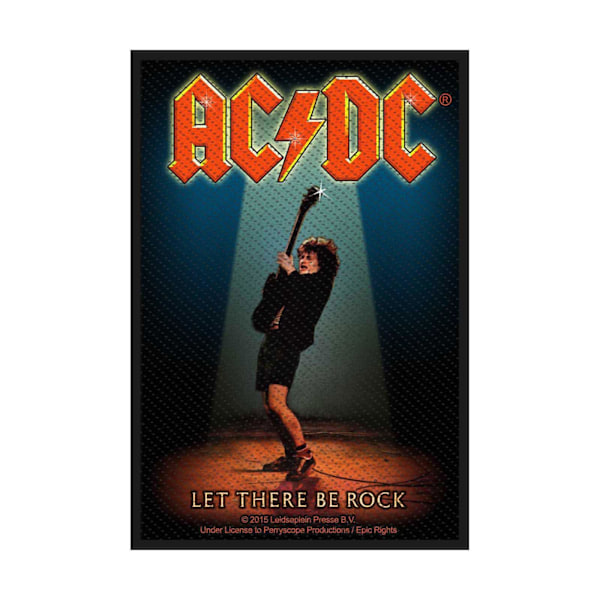 AC/DC Let There Be Rock Standard Patch One Size Multicoloured Multicoloured One Size