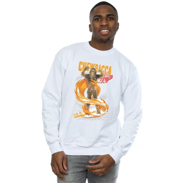 Star Wars Chewbacca Gigantic Sweatshirt M Vit White M