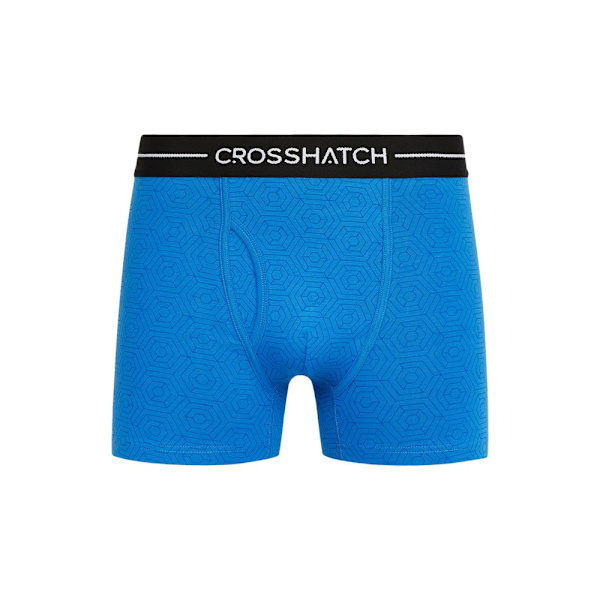 Crosshatch Mens Hexter Boxer Shorts (2-pack) M Blå Blue M