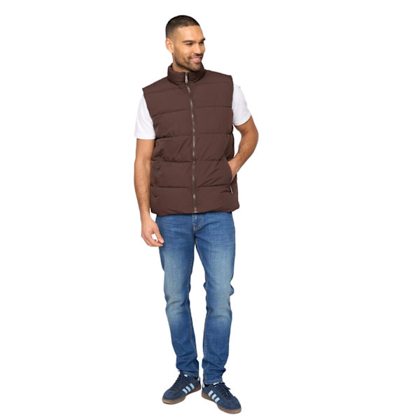 Bewley & Ritch Stanten Vadderad Västs L Mörkbrun, Herr Dark Brown L