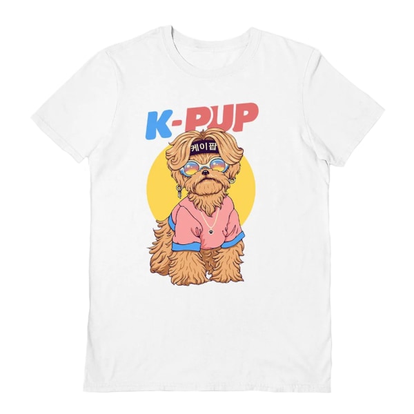 Vincent Trinidad Unisex Vuxen K-Pup T-shirt L Vit White L