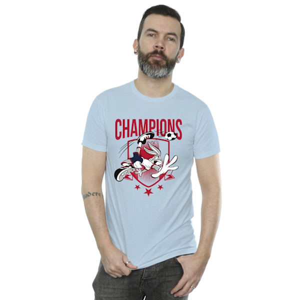 Looney Tunes Herr Bugs Bunny Champions T-shirt XL Baby Blue Baby Blue XL