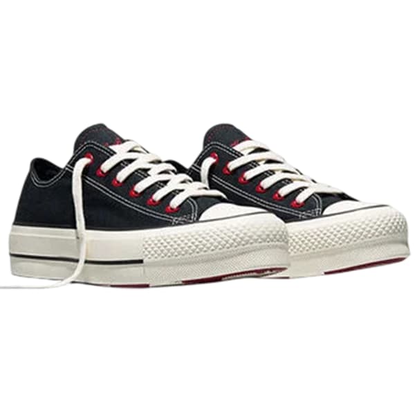 Converse Dam Chuck Taylor Canvas Platåskor 7 UK Black 7 UK