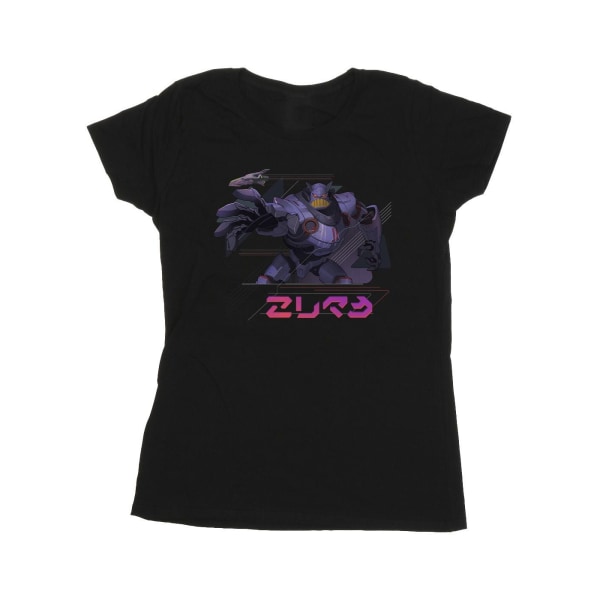 Disney Womens/Ladies Lightyear Zurg Complex Cotton T-Shirt L Svart Black L
