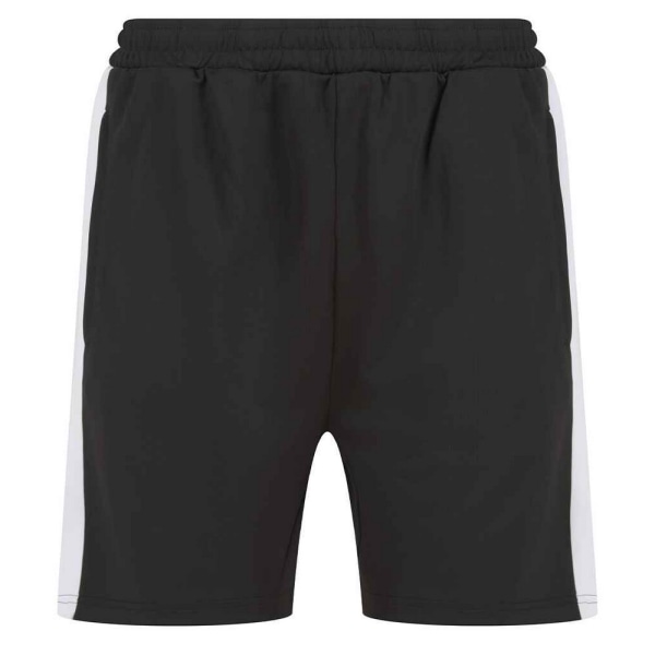 Finden & Hales Herr Stickade Shorts XL Svart/Vit Black/White XL