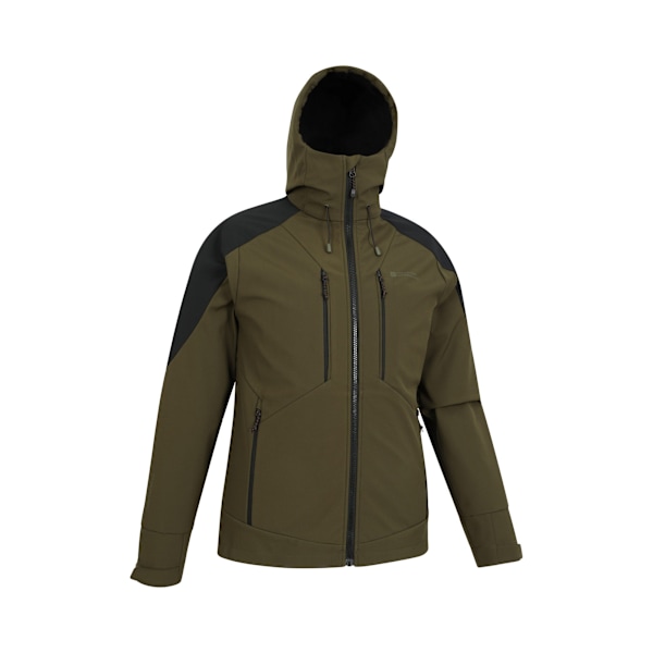 Mountain Warehouse Mens Radius Recycled Soft Shell Jacket XS Khaki Khaki Green XS