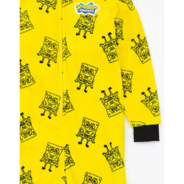 SpongeBob SquarePants Barn/Barn Repeat Print Pyjamas 7-8 Yellow 7-8 Years