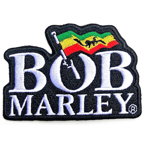 Bob Marley Logo Strykjärnsmärke En Storlek Flerfärgad Multicoloured One Size