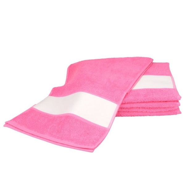 A&R Handdukar Subli-Me Sport Handduk One Size Rosa Pink One Size