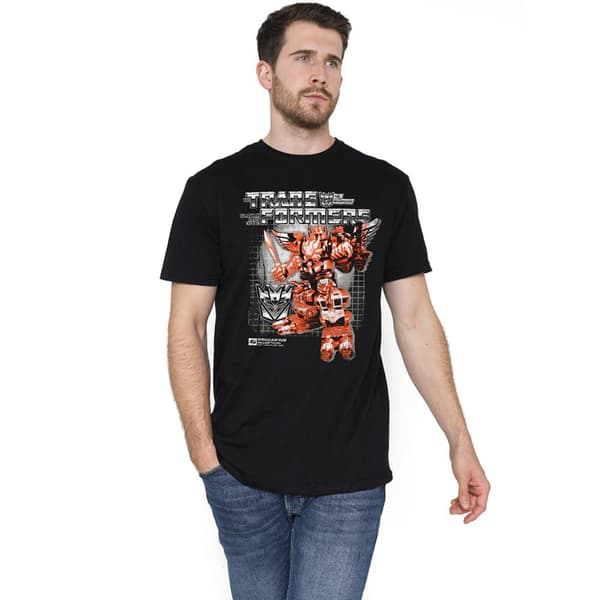 Transformers Herr Predaking Box 40-års T-shirt M Svart Black M
