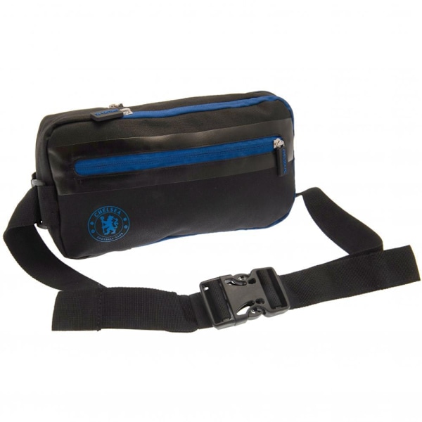 Chelsea FC Unisex Vuxen Crossbody Väska One Size Svart/Blå Black/Blue One Size