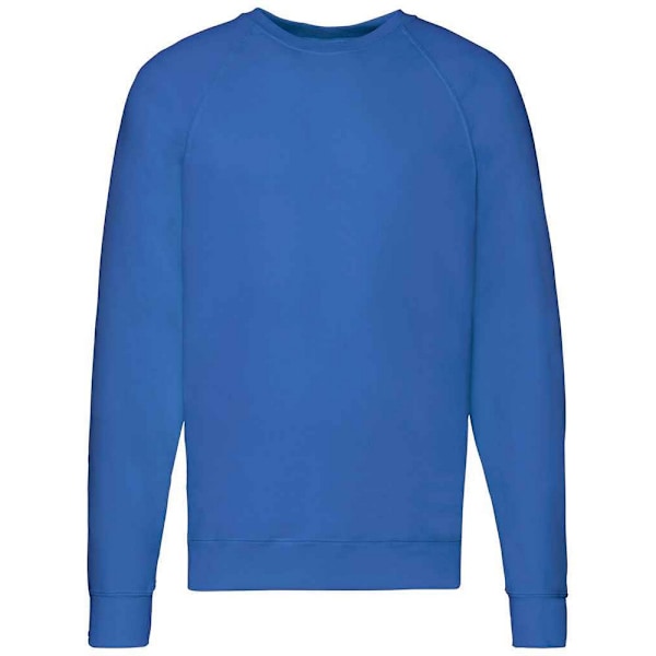 Fruit of the Loom Unisex Adult Lightweight Raglan Sweatshirt XL Royal Blue XL