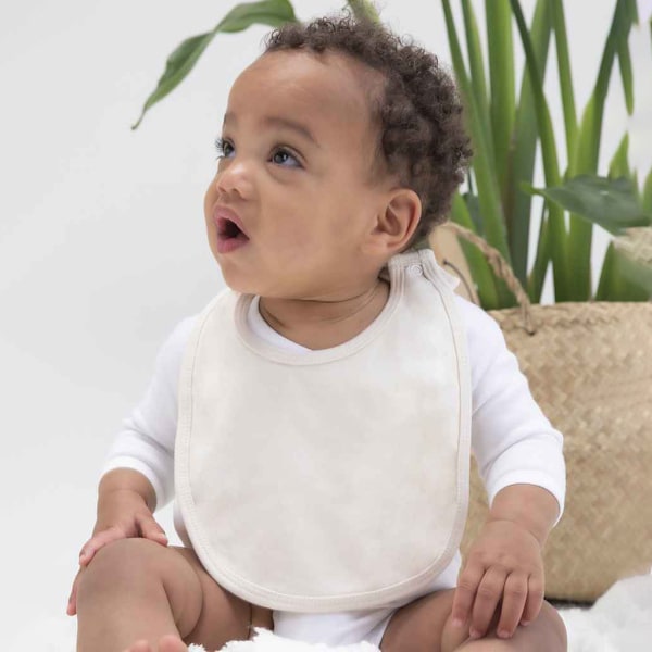 Babybugz Baby Single Layer Haklapp En Storlek Naturlig Natural One Size