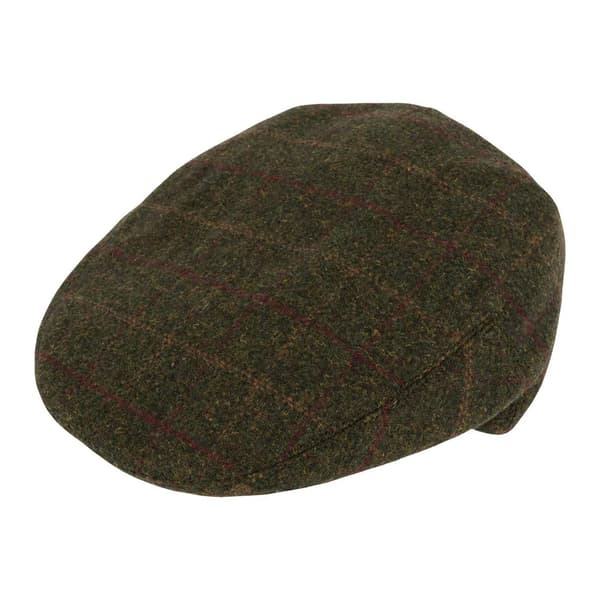 Jack Pyke Herr Ullblandning Flat Cap 61cm Mörk Oliv Dark Olive 61cm