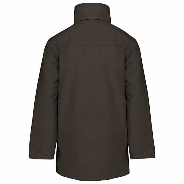 Kariban Unisex Varmfodrad Parka M Mörkgrå/Svart Dark Grey/Black M