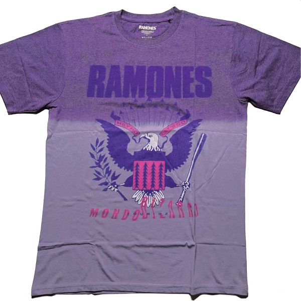 Ramones Unisex Vuxen Mondo Bizarro T-shirt S Lila Purple S
