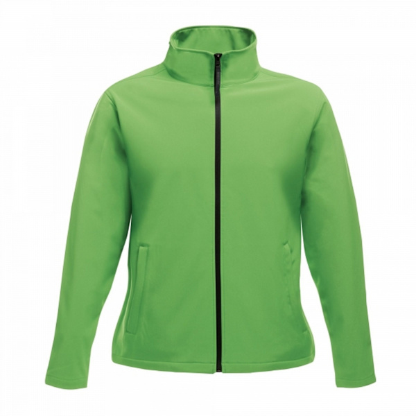 Regatta Womens/Ladies Ablaze Printable Soft Shell Jacket 10 UK Extreme Green/Black 10 UK