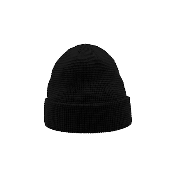 Atlantis Blog Waffle Beanie One Size Svart Black One Size