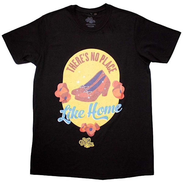 The Wizard Of Oz Unisex Vuxen Det Finns Ingen Plats Som Hemma T-Shir Black L