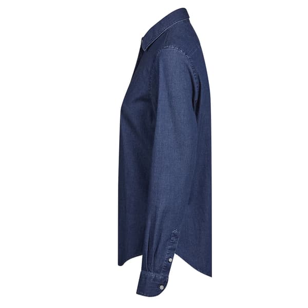Tee Jays Dam Denimskjorta M Blå Denim Blue Denim M