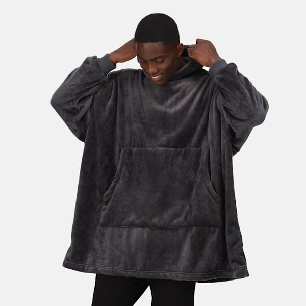 Regatta Professional Fleece Hoodie för män, One Size, Seal Grey Seal Grey One Size