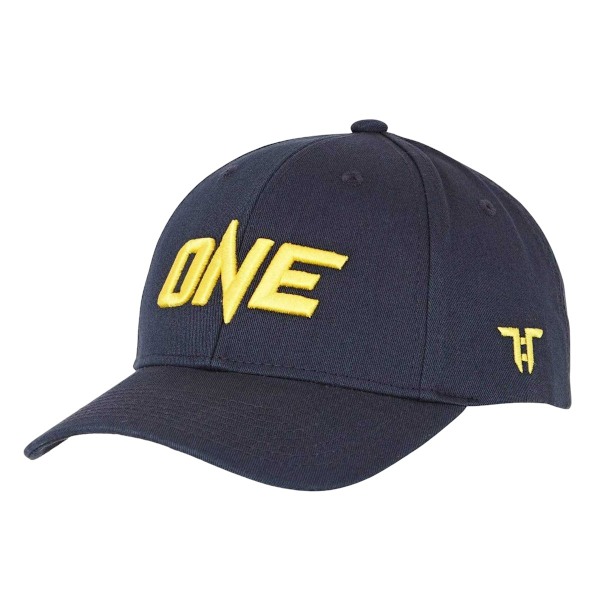 Tokyo Time Unisex Vuxen One Championship Logotyp Baseballkeps One Navy Blue/Yellow One Size
