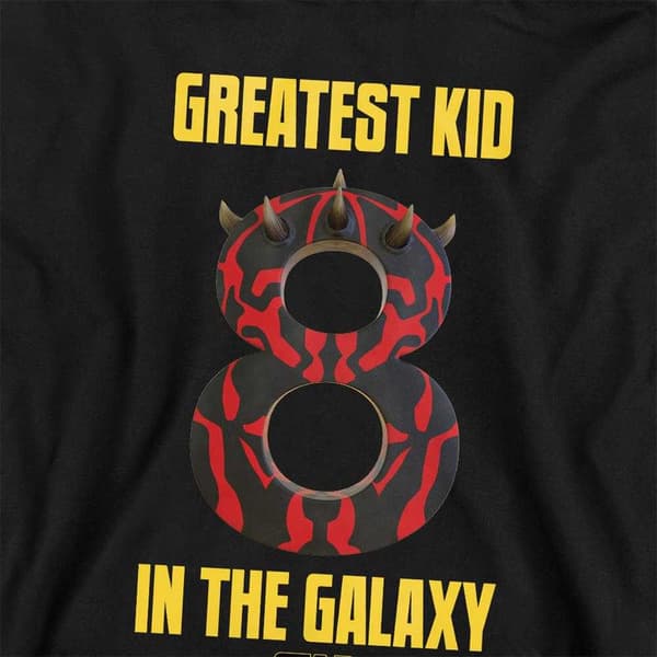 Star Wars Barn/Kids Största Darth Maul Pullover Hoodie 5- Navy 5-6 Years