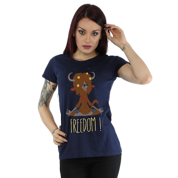 Disney Womens/Ladies Zootropolis Yak dom Bomull T-shirt M D Deep Navy M