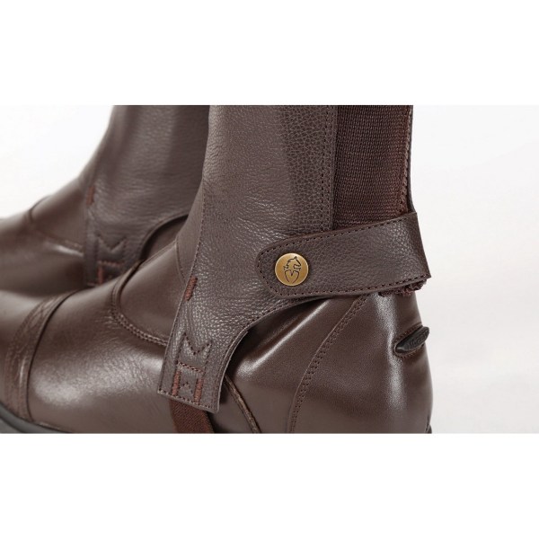 Moretta Unisex Adult Leather Gaiters SR Chestnut Brown Chestnut Brown S R