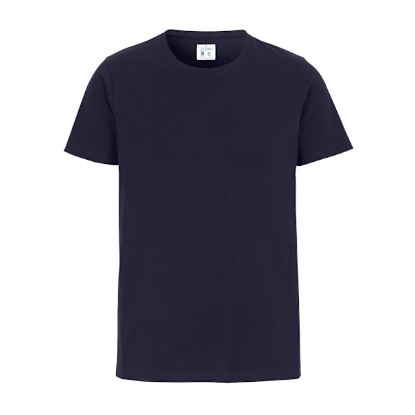 Cottover Herr Rund Hals Slim T-Shirt L Marinblå Navy L