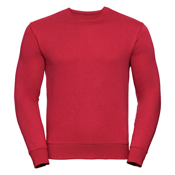 Russell Herr Authentic Sweatshirt (Smalare Passform) XS Klassisk Röd Classic Red XS