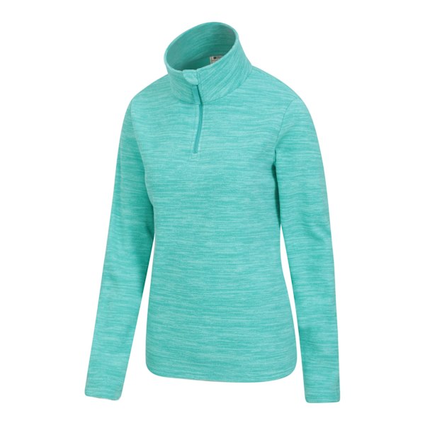 Mountain Warehouse Dam/Dam Snowdon Melange Fleece Tröja 8 U Turquoise 8 UK