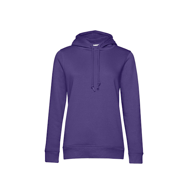 B&C Dam/Damer Organic Hoodie XL Radiant Purple Radiant Purple XL