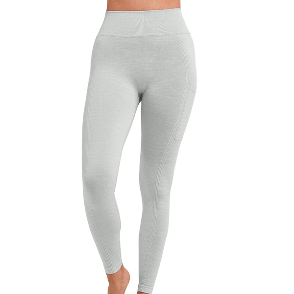 TriDri Womens/Ladies Melange Sculpted Seamless 3D Leggings XS C Cool Grey XS