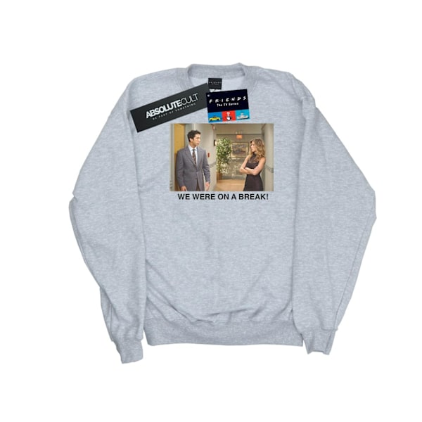 Friends Mens We Were On A Break Hallway Sweatshirt S Sports Grå Sports Grey S