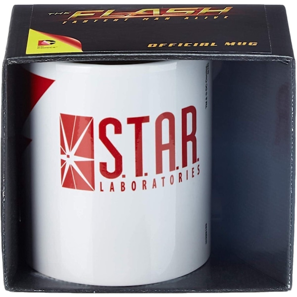 The Flash Star Labs Mug En Storlek Vit White One Size