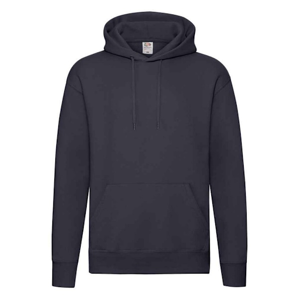 Fruit of the Loom Premium Hoodie för män 4XL Deep Navy Deep Navy 4XL