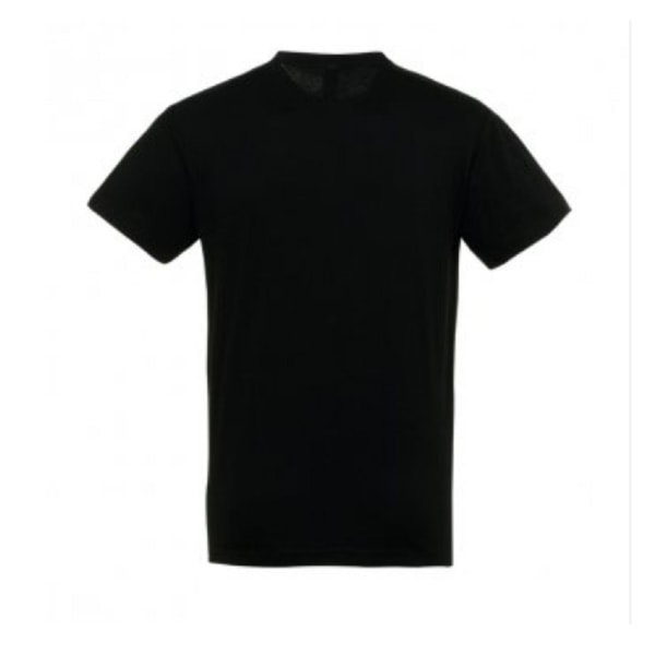 SOLS Regent kortärmad t-shirt för män 3XL djupsvart Deep Black 3XL