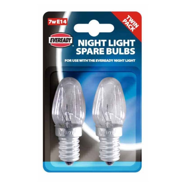 Eveready Night Light E14 reservlampor (paket med 2) One Size Clear Clear One Size