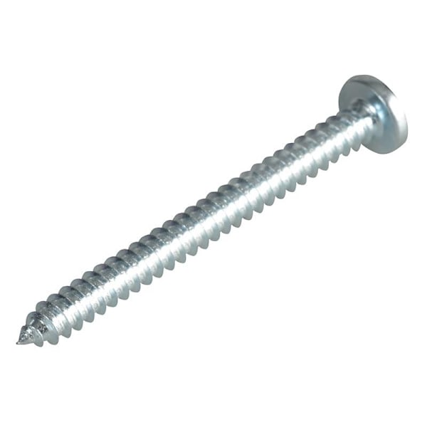 Forgefix Självgängande skruv, Pozi-kompatibelt panhuvud, Zp, Forg Multi Colour 2in x 10 ForgePack 8