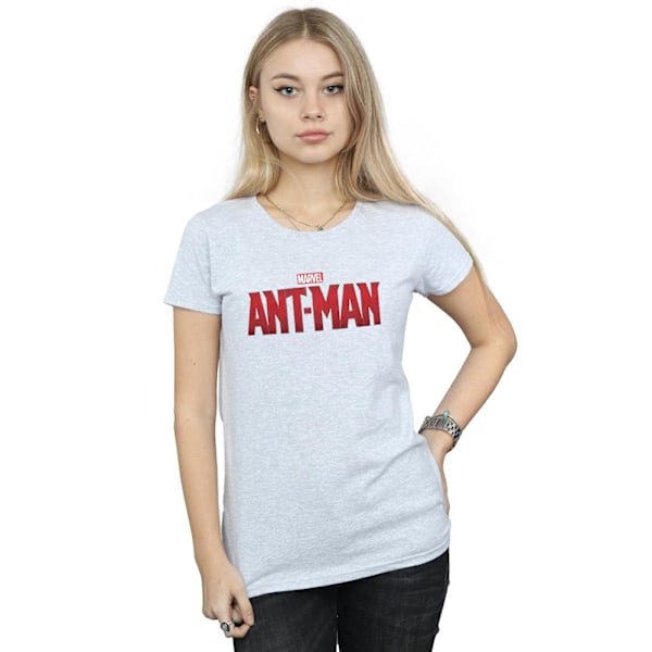 Marvel Dam/Kvinnor Ant-Man Filmlogotyp Bomull T-shirt XL Sport Sports Grey XL