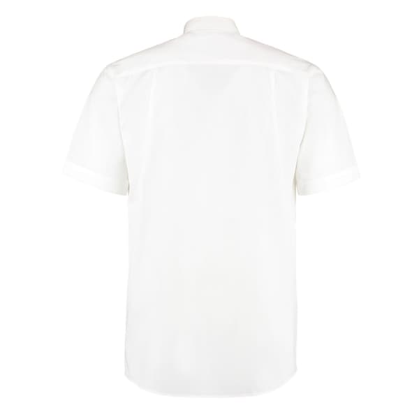 Kustom Kit Herr Workforce Classic Kortärmad Skjorta S Vit White S