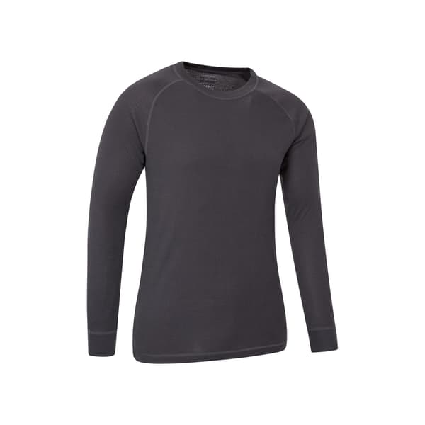 Mountain Warehouse Talus Baslager Tröja för Män (2-pack) M Grå Charcoal M